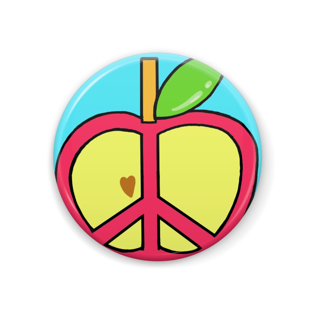 APPLE PEACE MARK　