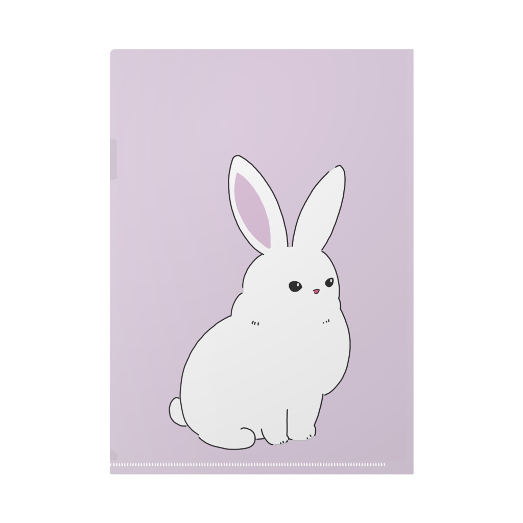 White Bunny Pastel