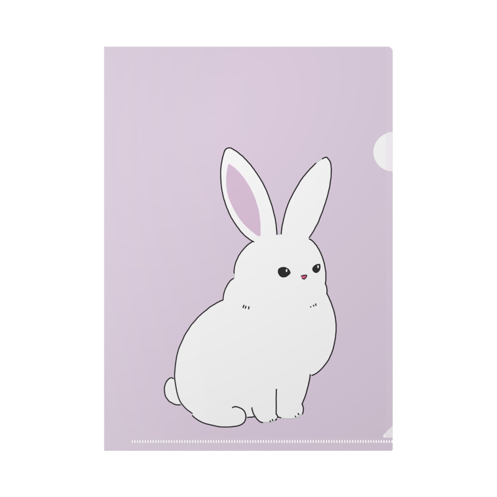 White Bunny Pastel　