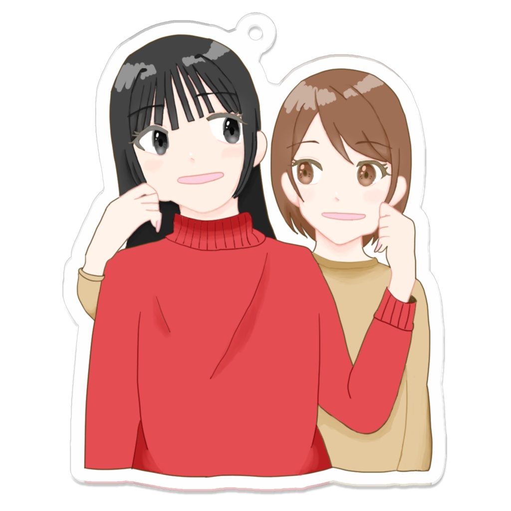 仲良しアクキー　
