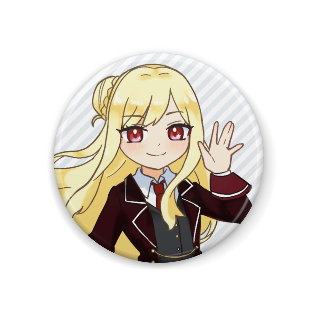 シャーロットちゃん缶バッジ