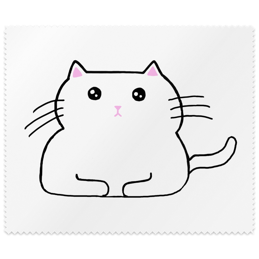 ネコのメガネ拭き