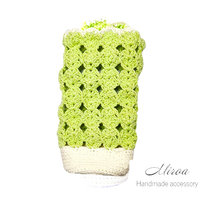 ペットボトルホルダー・きらきらみどり