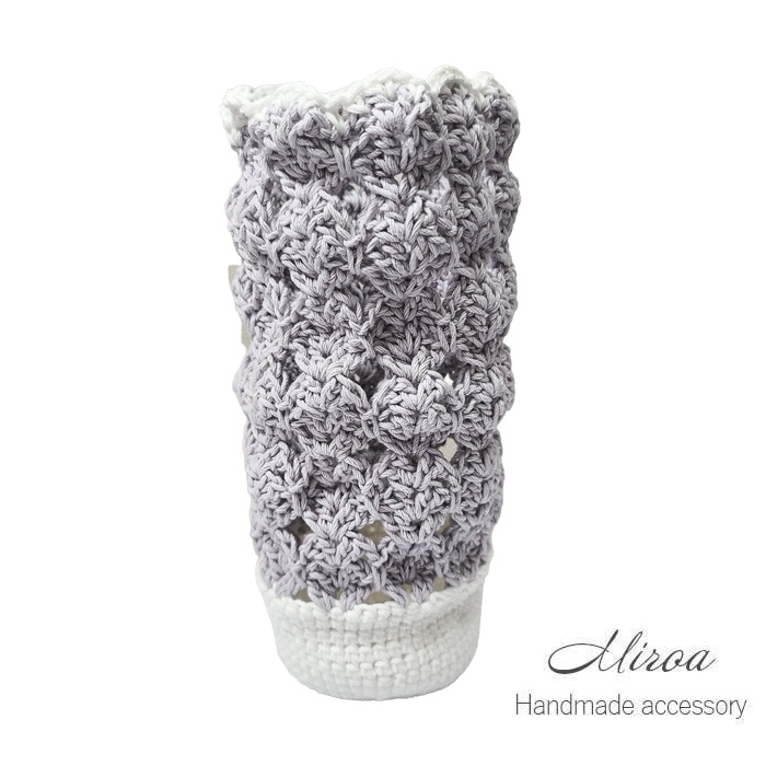 ペットボトルホルダー・きらきらむらさき