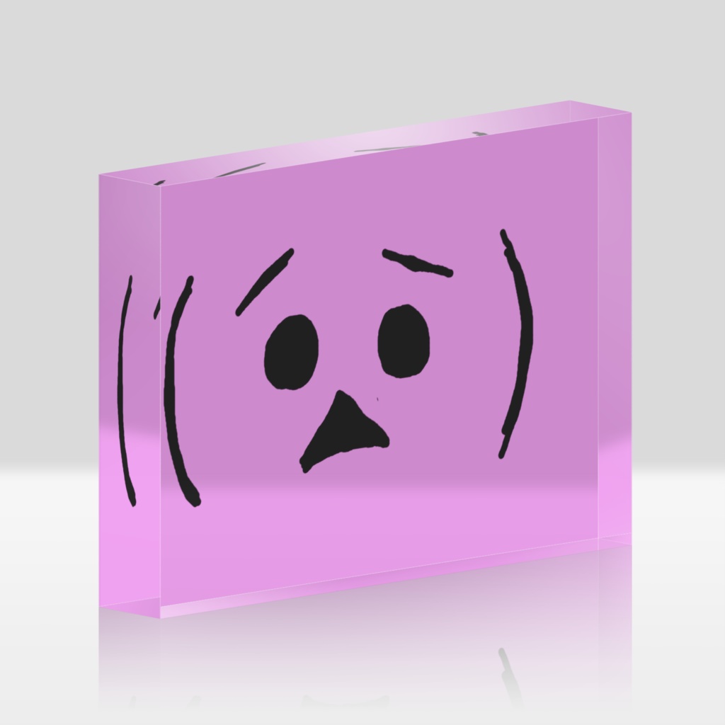 △みたいな口