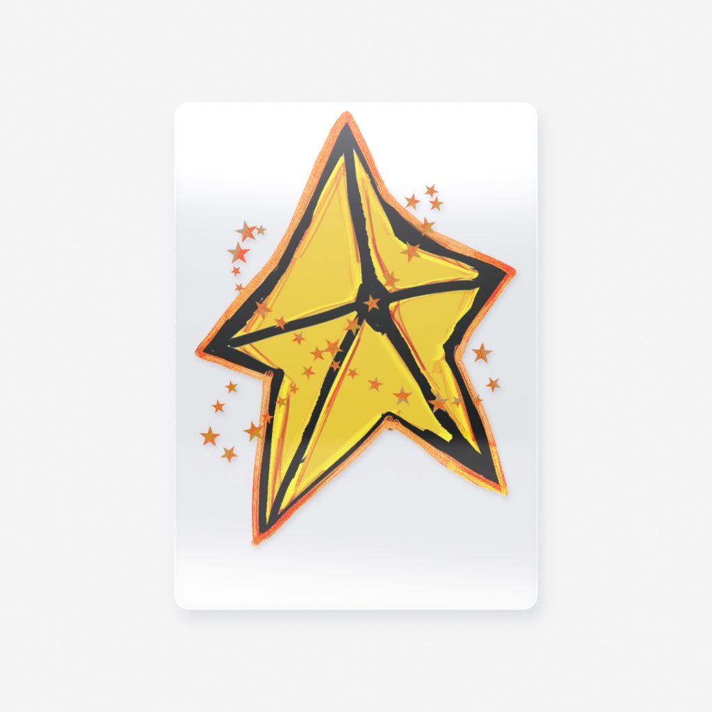 弾む★のクッキー