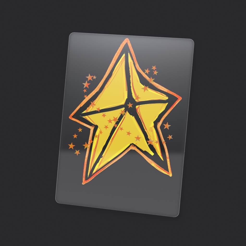 弾む★のクッキー