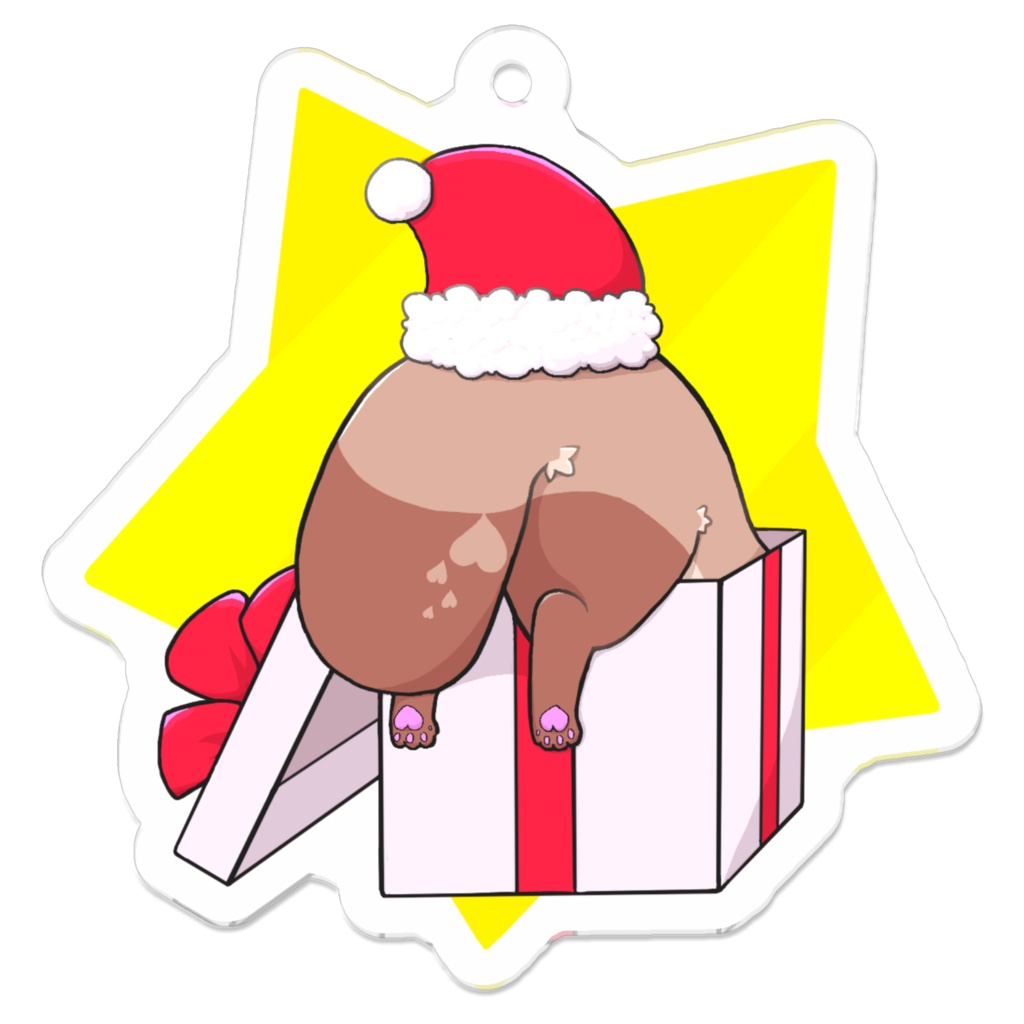 【SBCクリスマスグッズ】クリスマスアニマル・たぬき