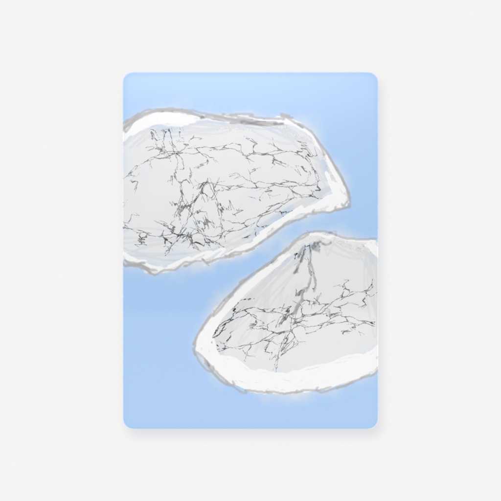 餃子と饅頭みたいな雲