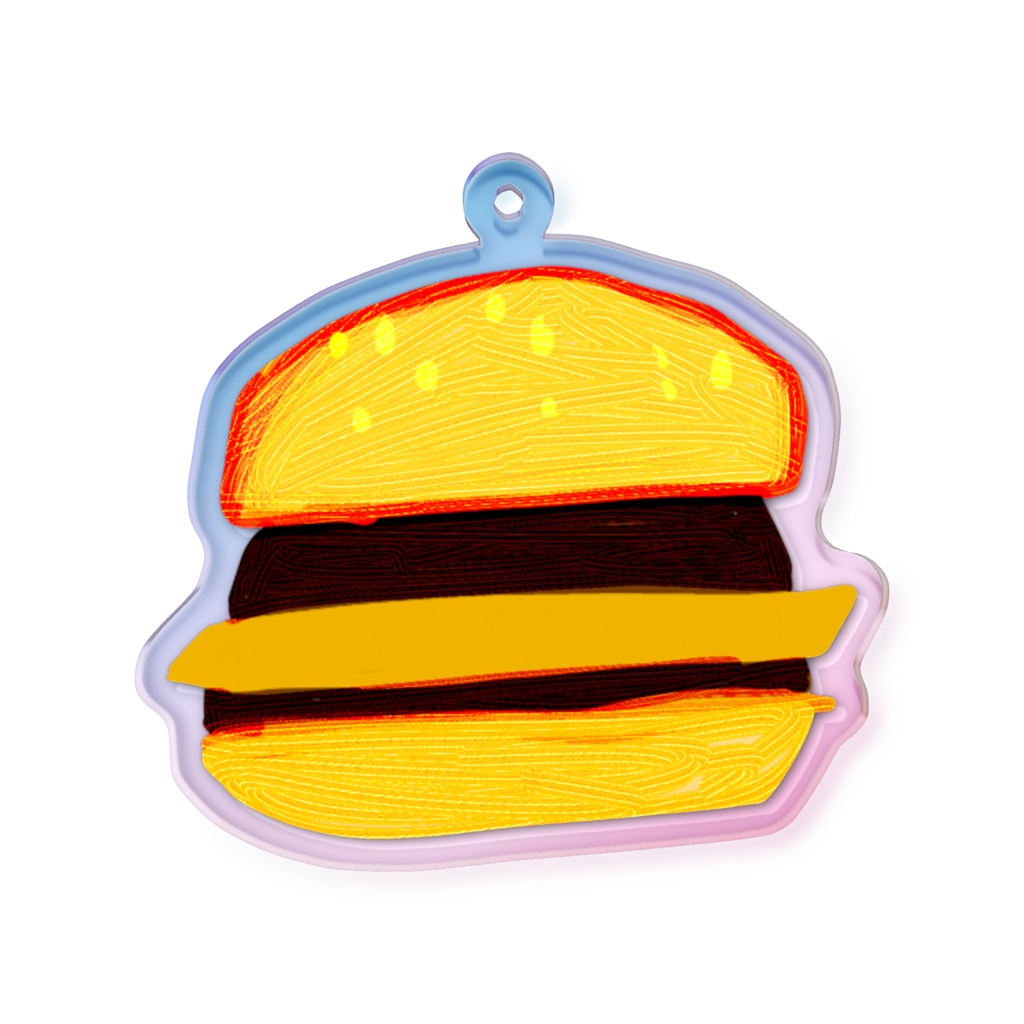 金チーズバーガー