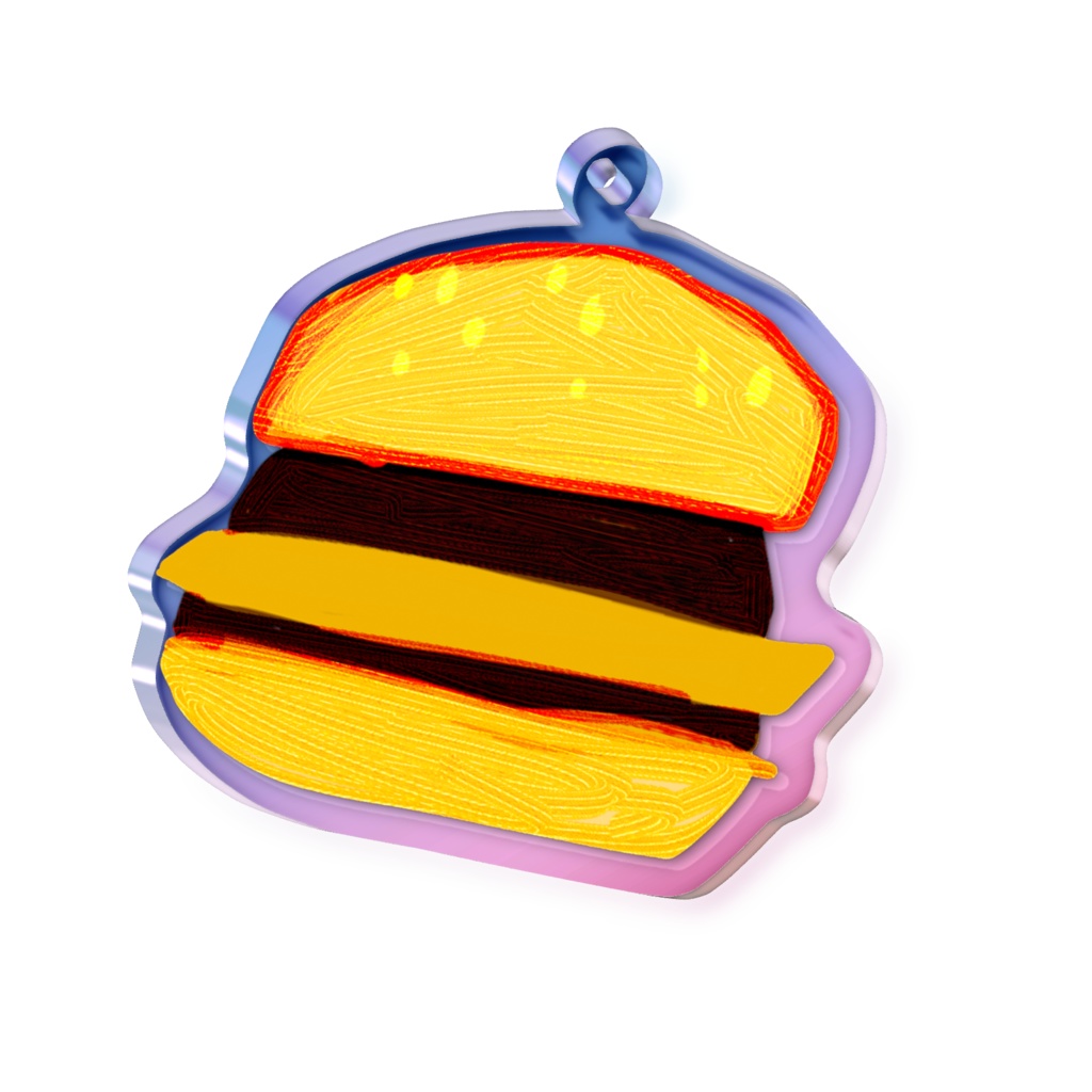 金チーズバーガー