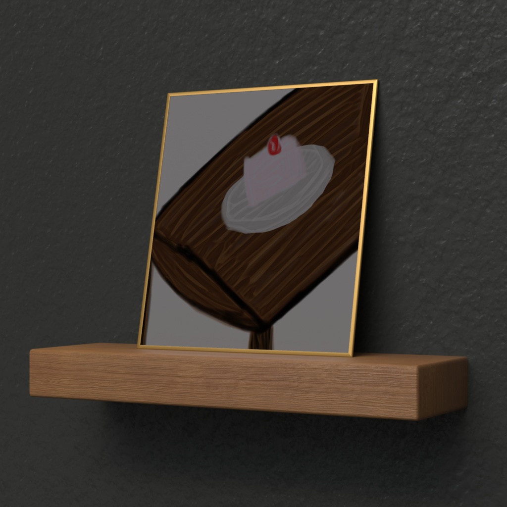 お楽しみのケーキ