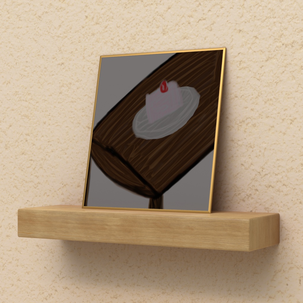 お楽しみのケーキ