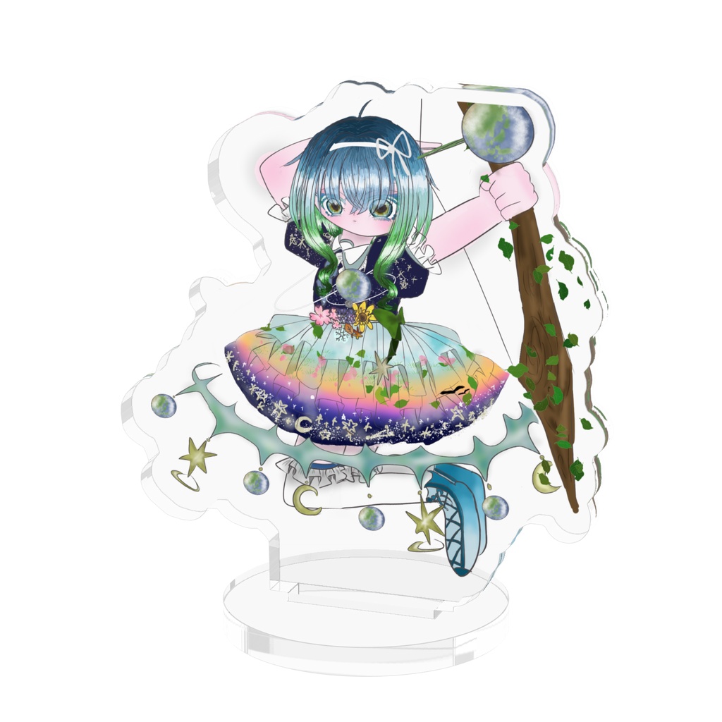アース・アクリルフィギュア
