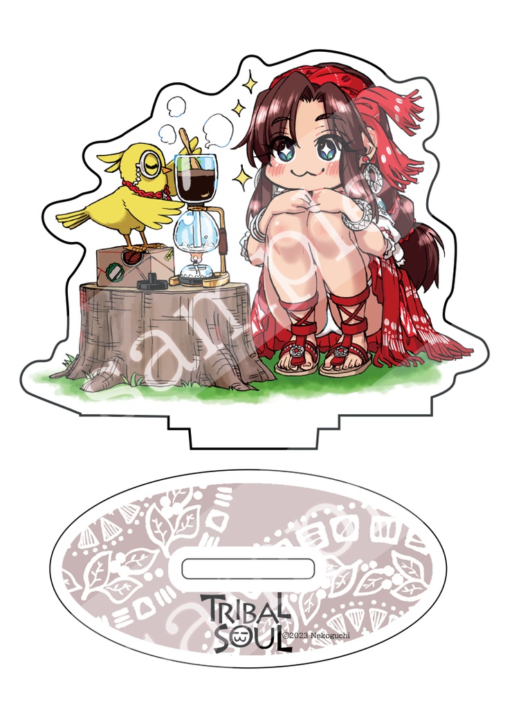 モカちゃんアクスタ(サイフォンコーヒーver.)