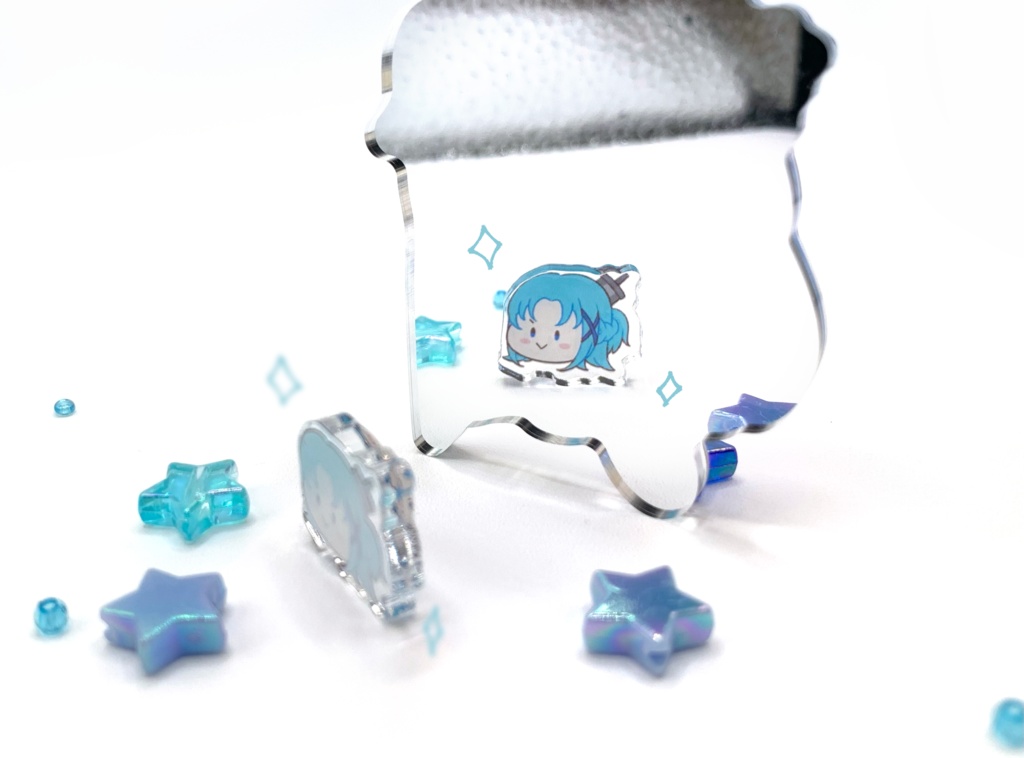 【ゆく育】重戦士アクリルキーホルダー