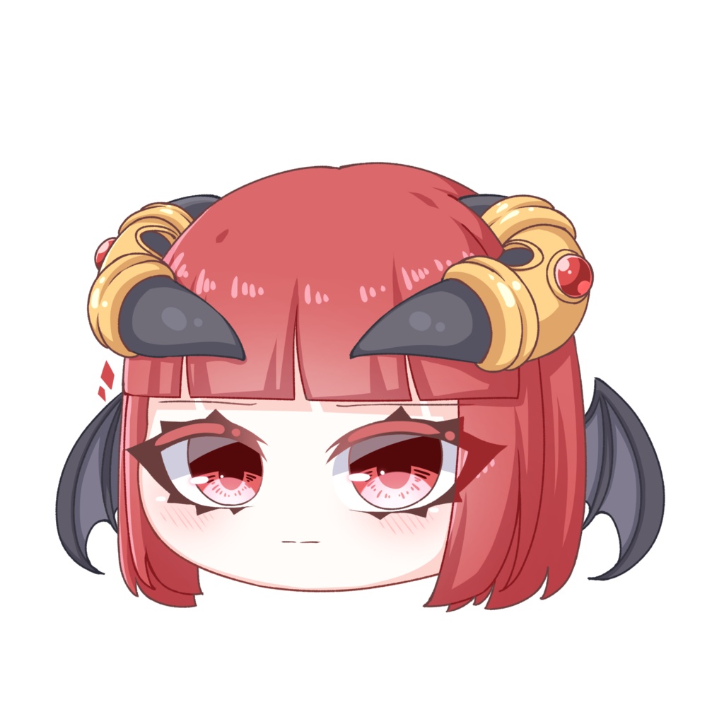 ゆっくり天使悪魔アクリルキーホルダー