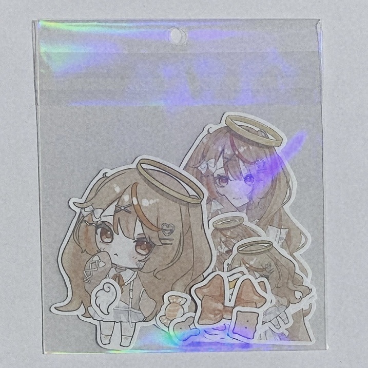 『ゆめかわおんなのこ』ステッカー