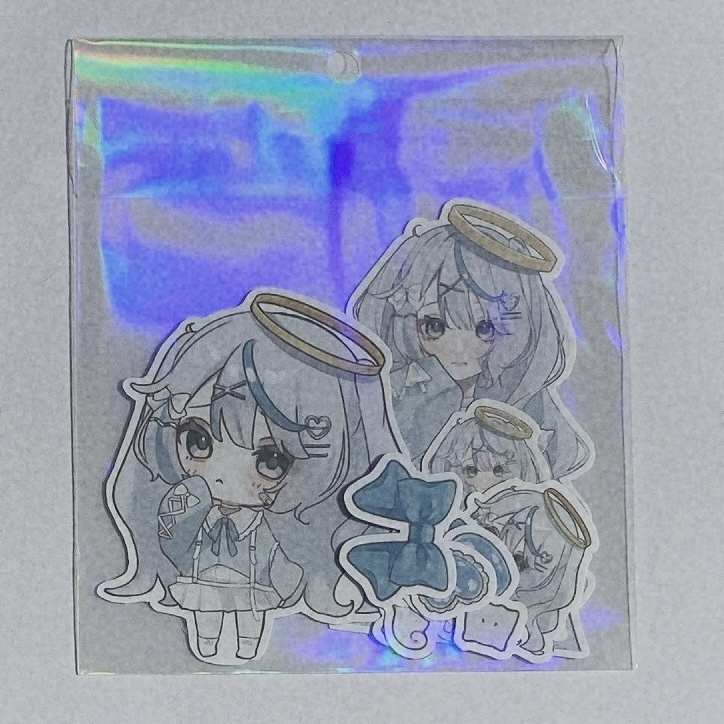 『ゆめかわおんなのこ』ステッカー