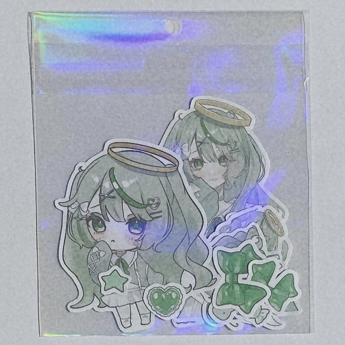 『ゆめかわおんなのこ』ステッカー