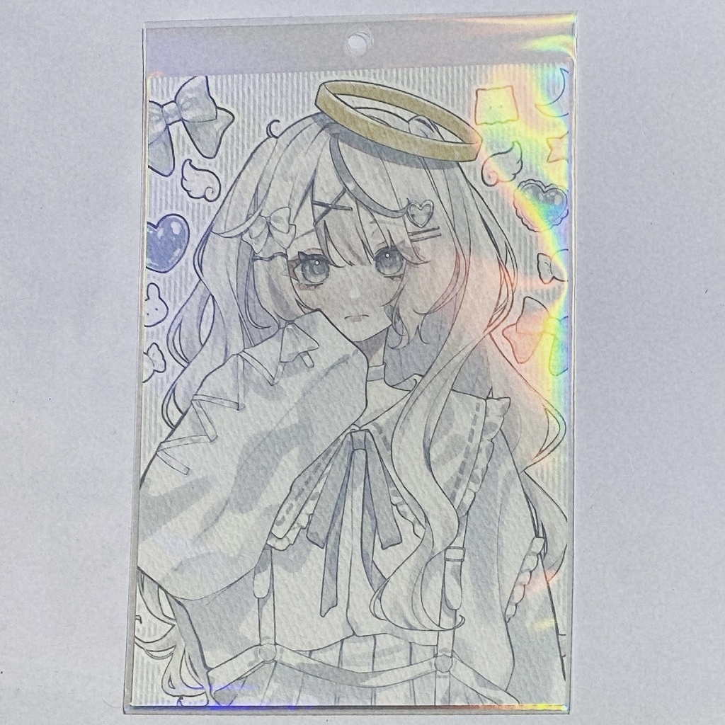 『ゆめかわおんなのこ』画用紙