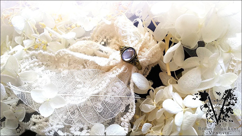 *メフィストブルーのヴィンテージリング*