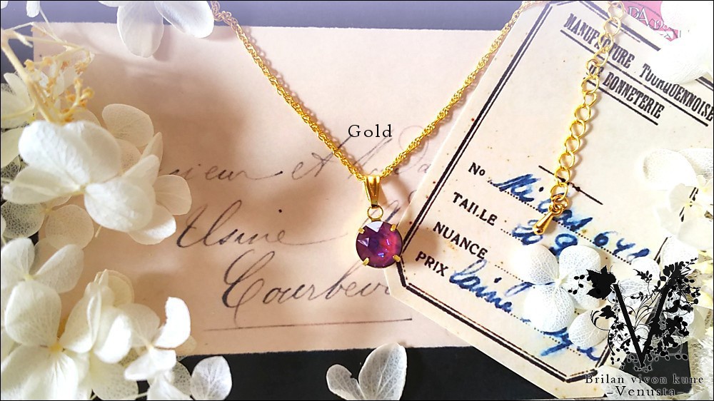 *バーガンディディライトのクラウンリング-リヴォリ-*