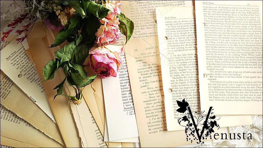 *鉱石風ヴィンテージスワロのネックレス*