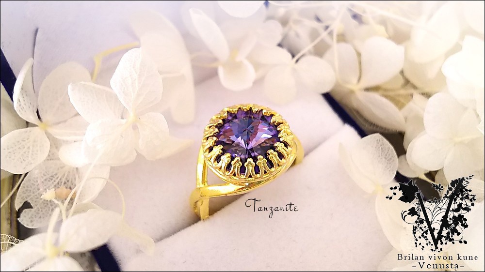 *気品ある紫のラグジュアリーリング-Vintage-*
