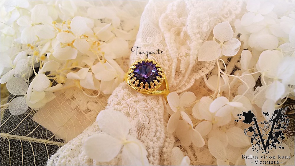 *気品ある紫のラグジュアリーリング-Vintage-*