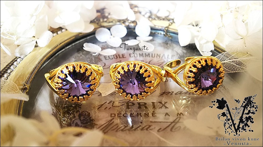 *気品ある紫のラグジュアリーリング-Vintage-*