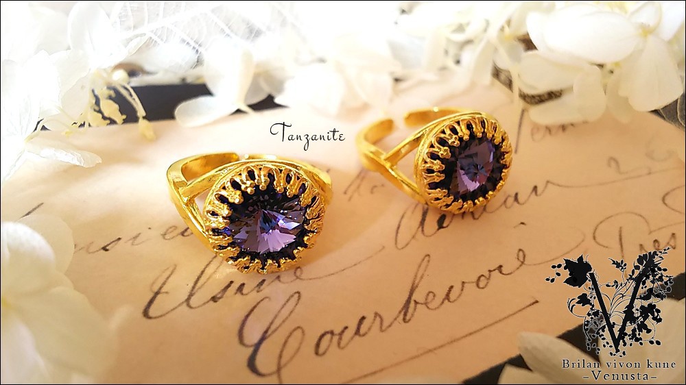 *気品ある紫のラグジュアリーリング-Vintage-*