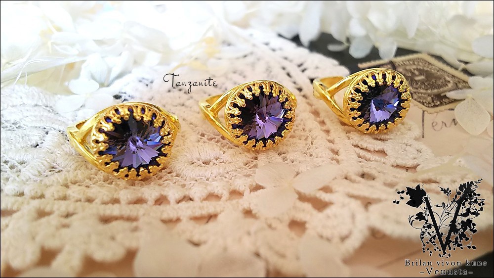 *気品ある紫のラグジュアリーリング-Vintage-*