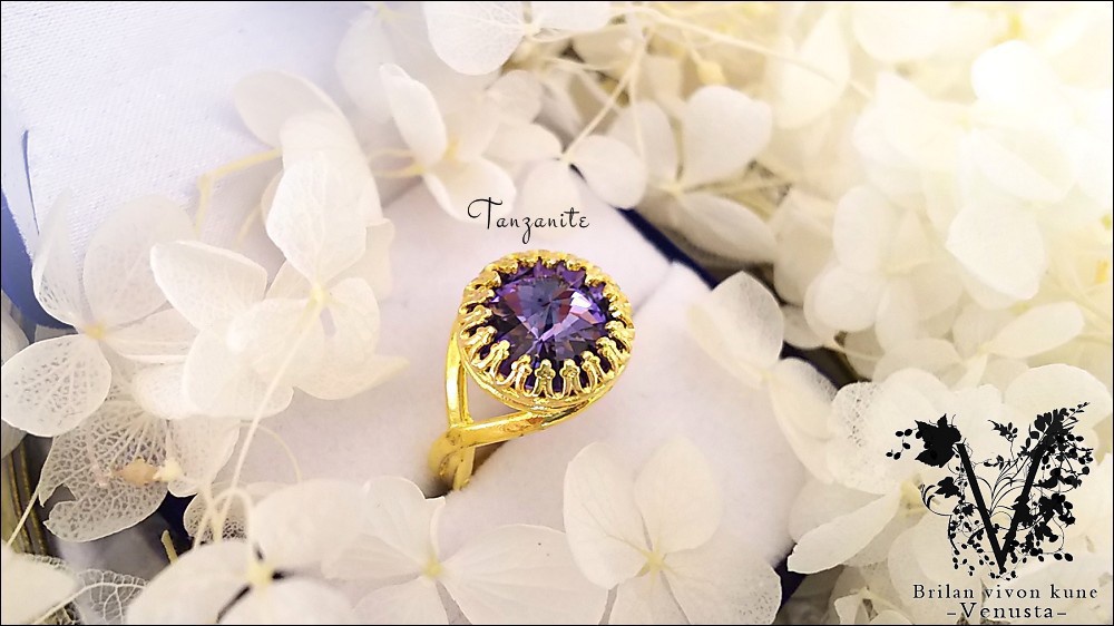 *気品ある紫のラグジュアリーリング-Vintage-*