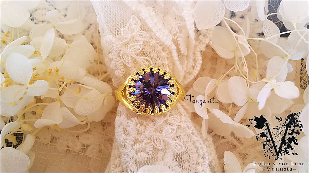 *気品ある紫のラグジュアリーリング-Vintage-*