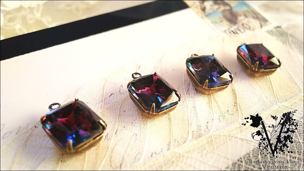 *大人びた濃厚なダークカラーネックレス-Vintage-*