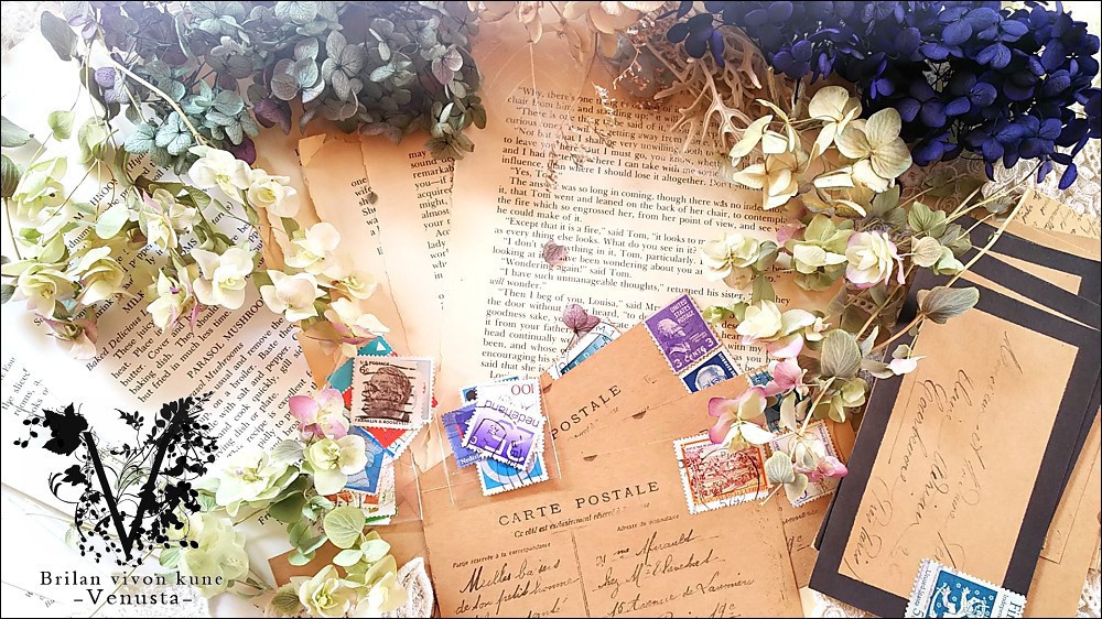 *レースドイリーと洋書のプチセットⅡ*