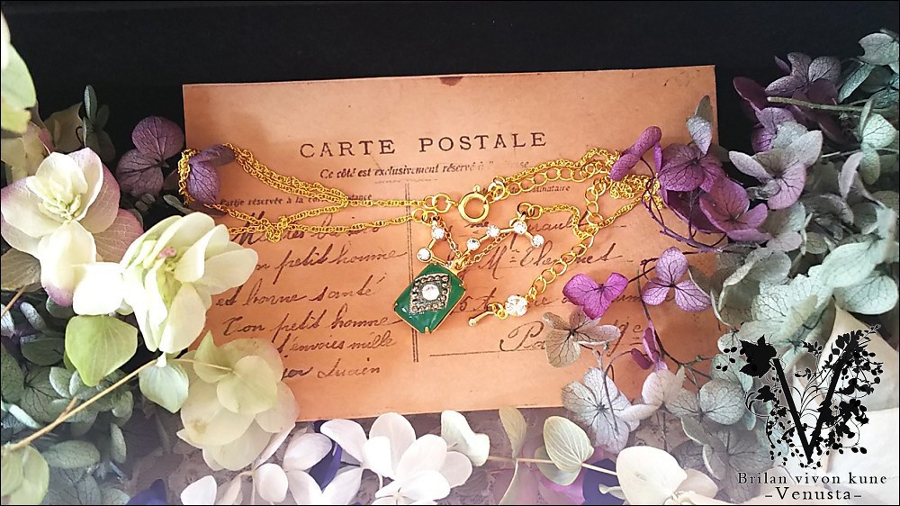 *北斗七星&アールデコネックレス-Vintage-*