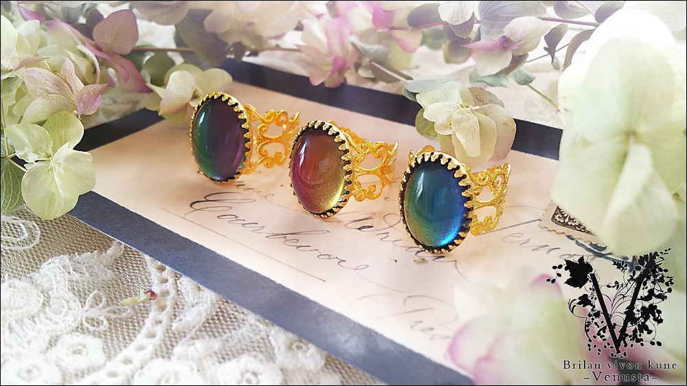 *幻想的な一夜のヴィンテージリング*