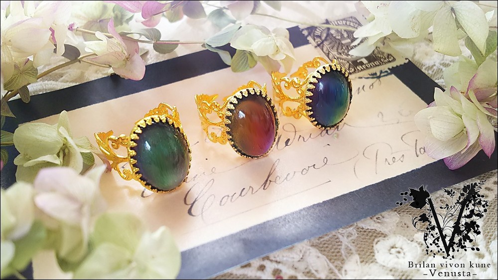 *幻想的な一夜のヴィンテージリング*