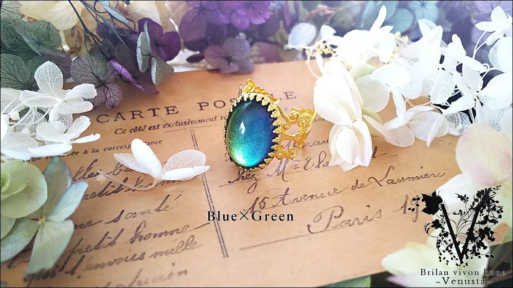 *幻想的な一夜のヴィンテージリング*