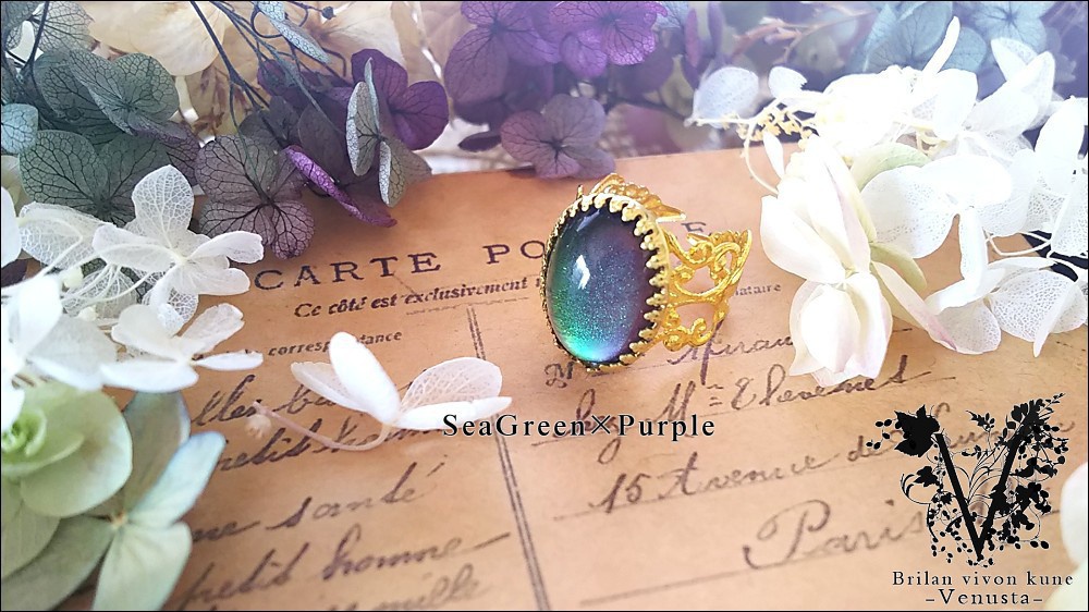 *幻想的な一夜のヴィンテージリング*