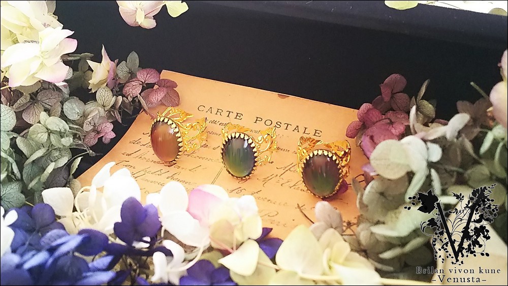 *幻想的な一夜のヴィンテージリング*