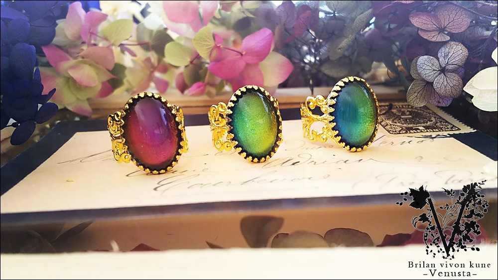 *幻想的な一夜のヴィンテージリング*