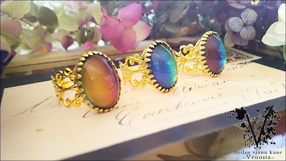 *幻想的な一夜のヴィンテージリング*