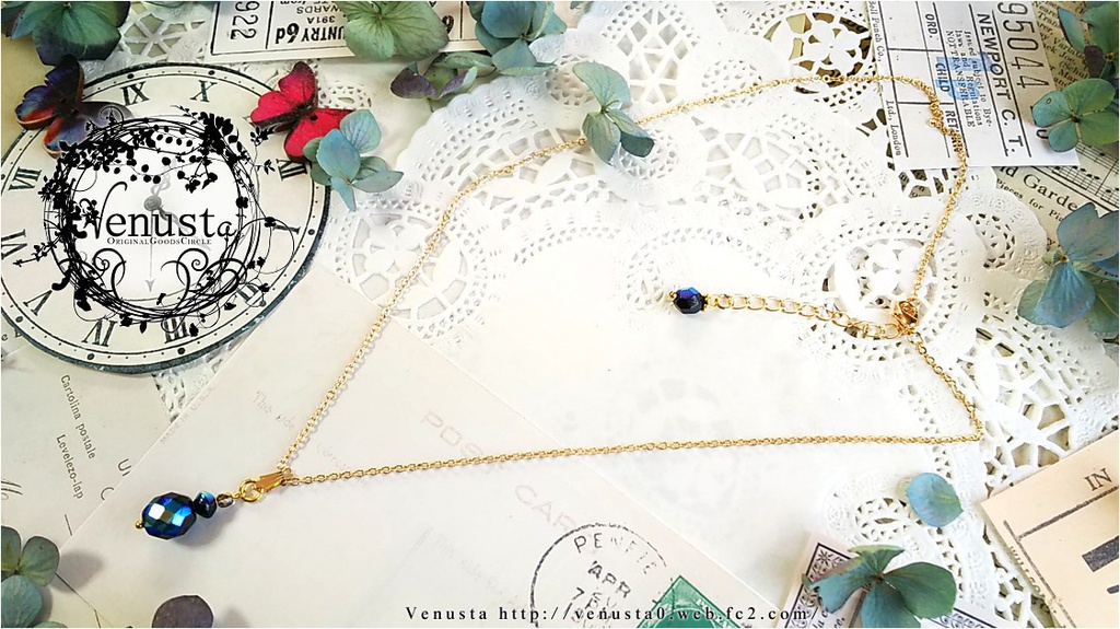 漆黒の夜に滲む虹光~ネックレス~