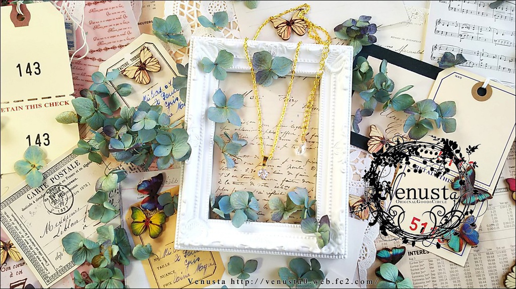 クリスタルムーンライトの一粒プチネックレス