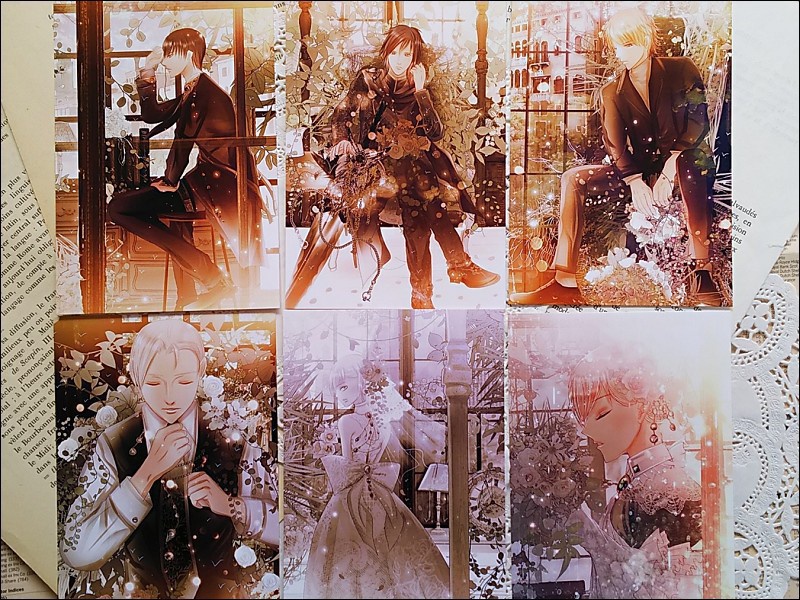 ポストカードセット-セピアカラー-