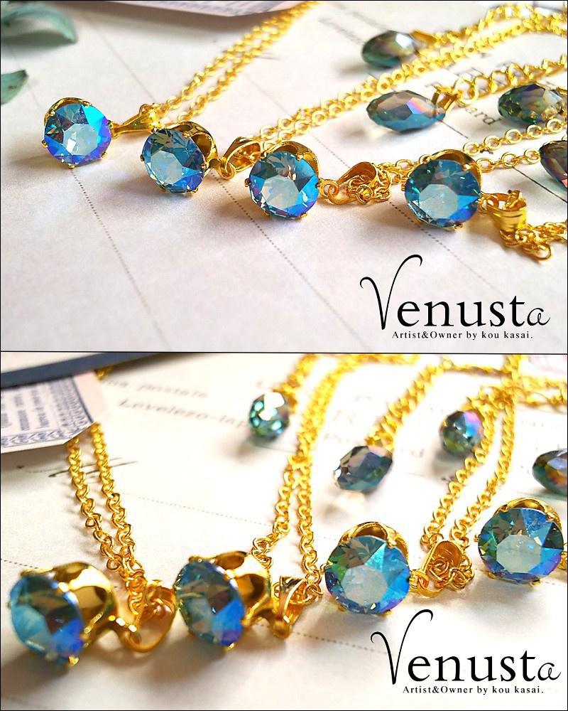 華やかな水宝玉-アクアマリンシマー-