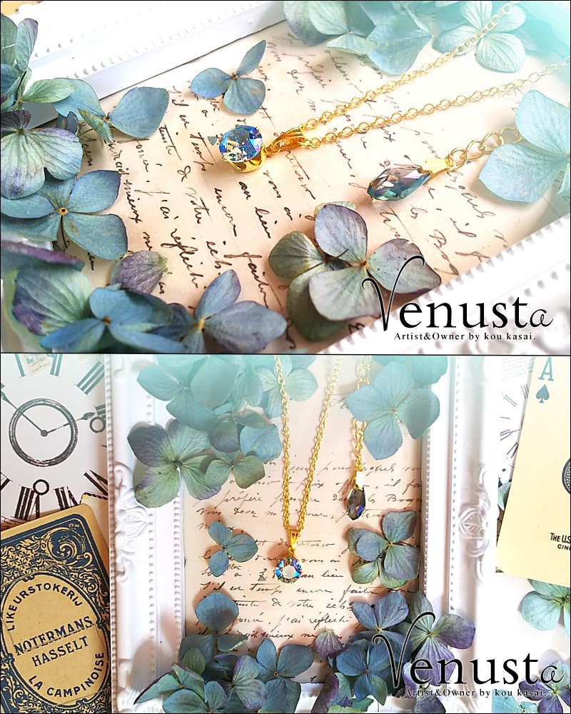 華やかな水宝玉-アクアマリンシマー-